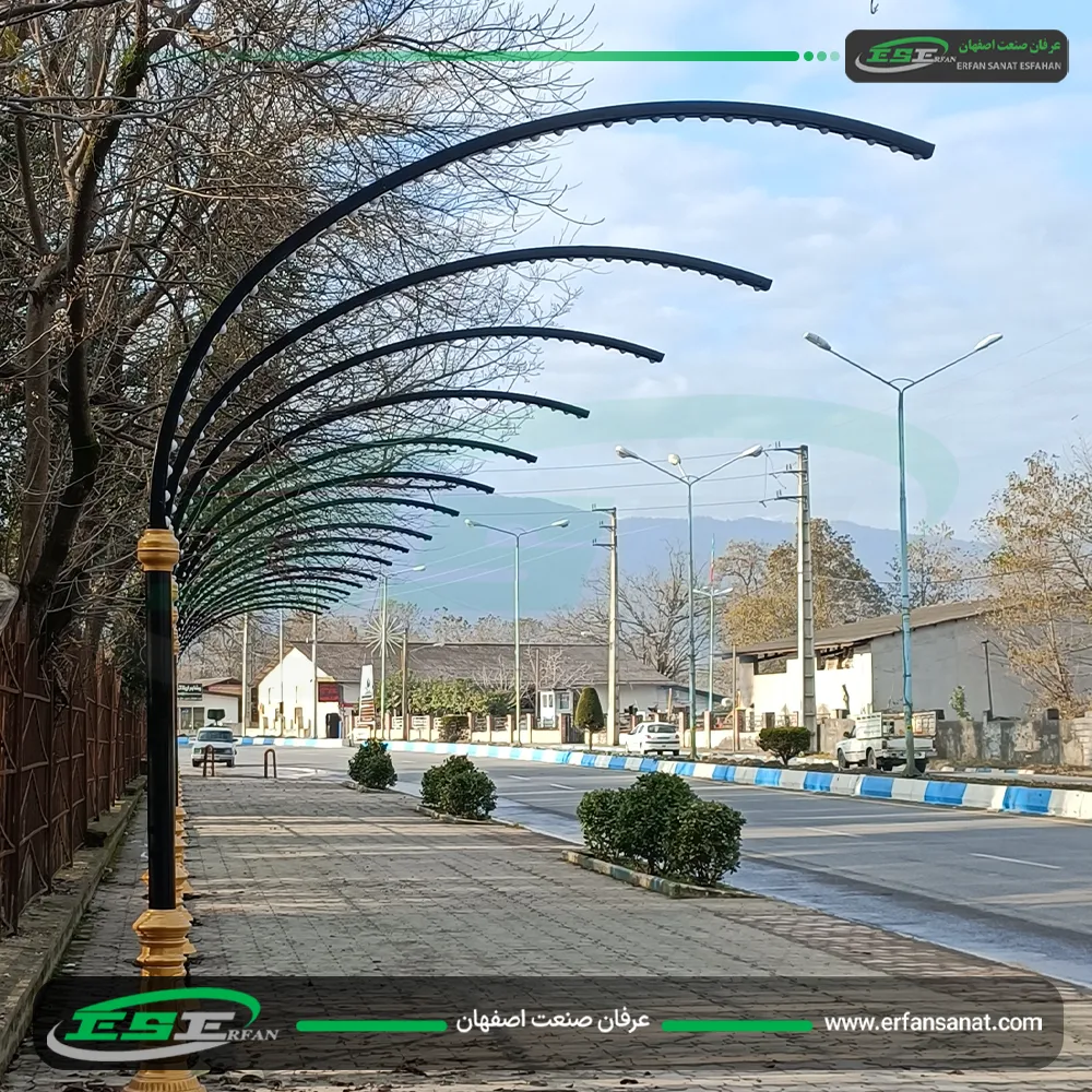 تونل نوری نیم آرک در روز