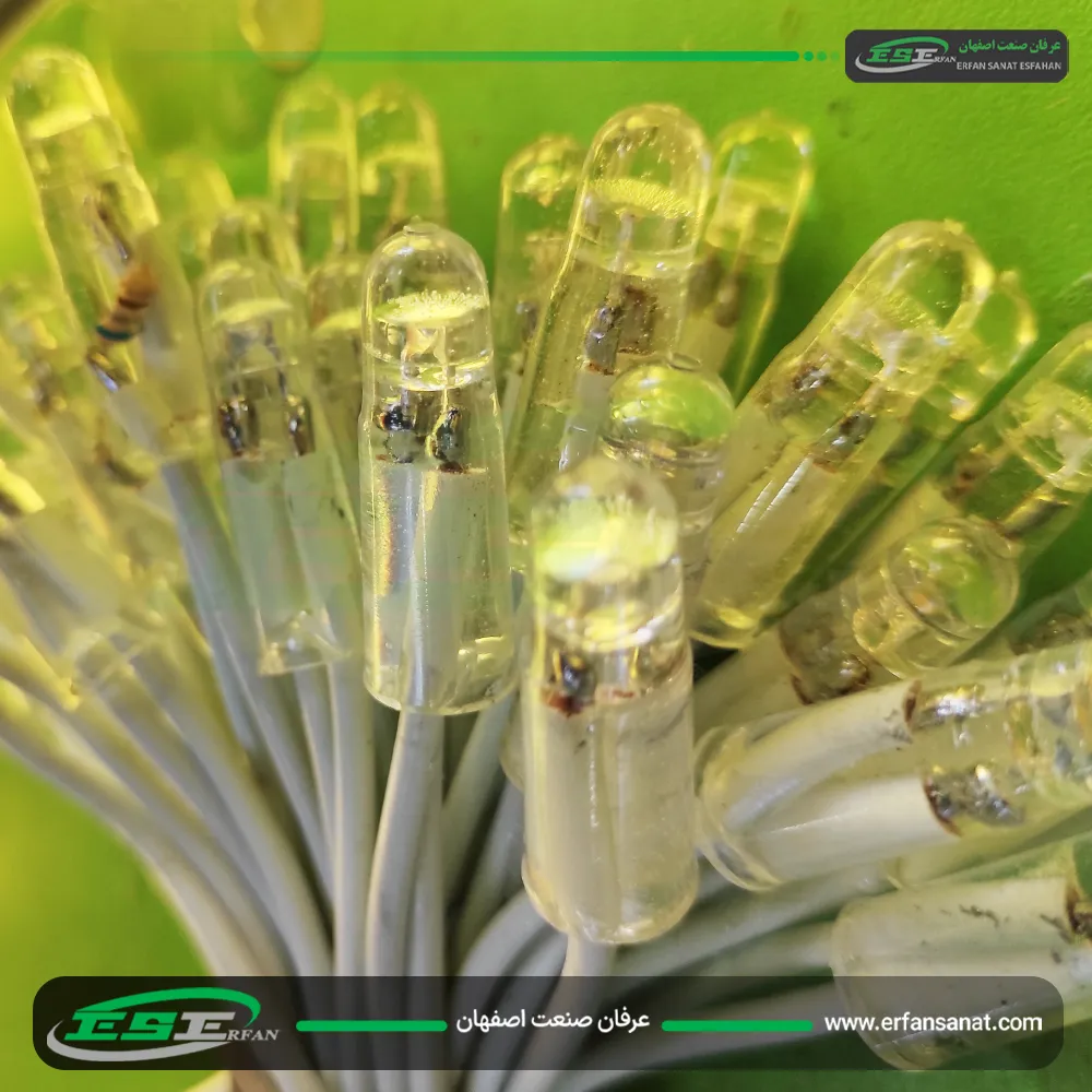 شريط إبرة LED أصفر