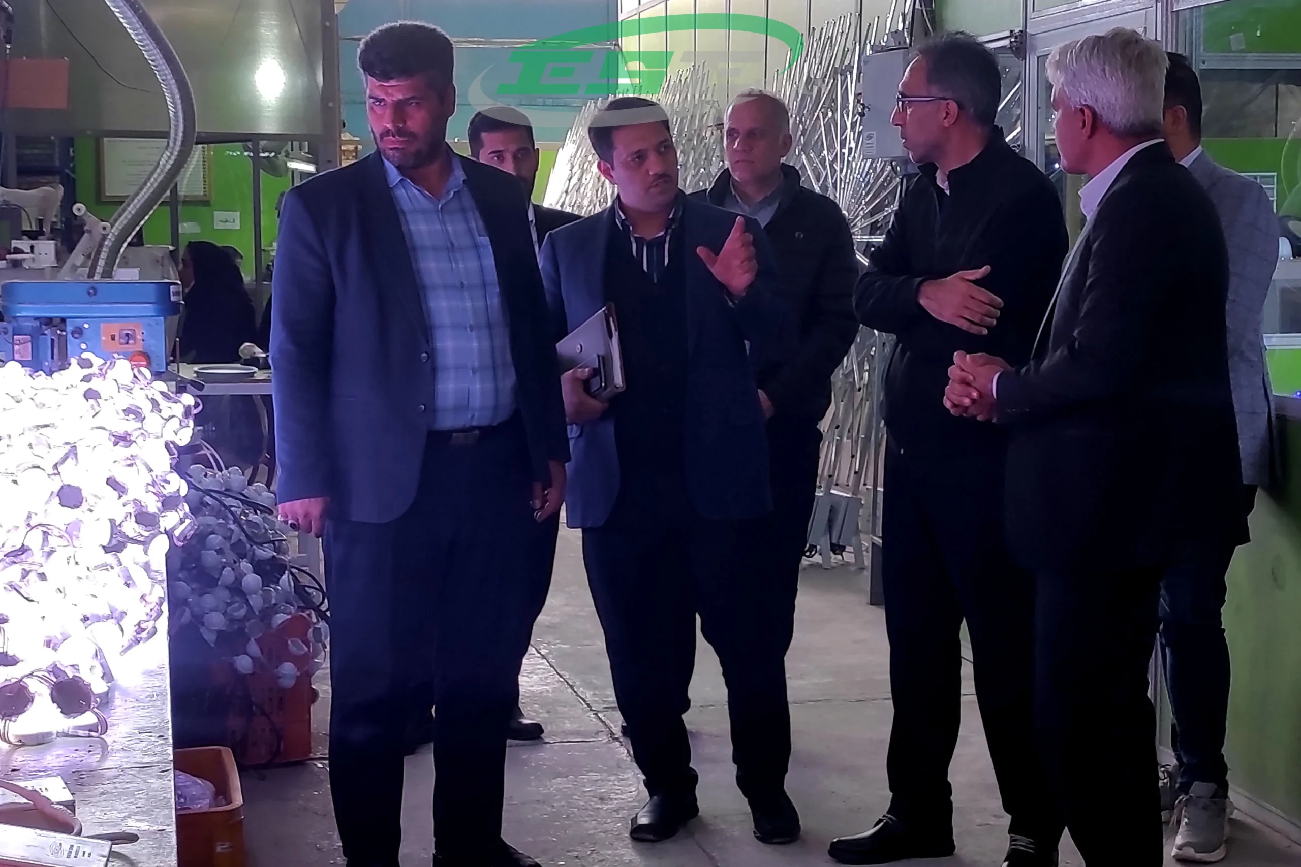 بازدیدکنندگان از شرکت عرفان صنعت اصفهان