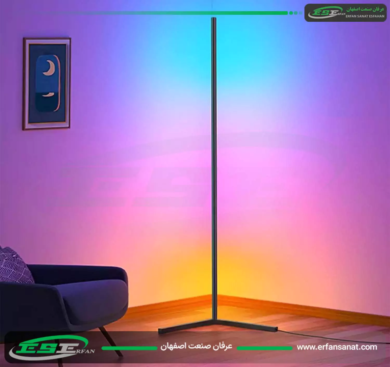 Various LED, RGB, and traditional light sources.