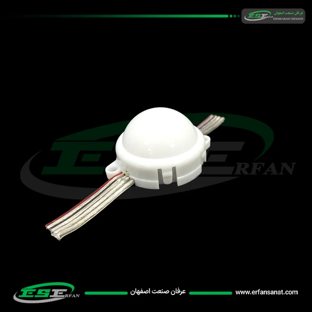 پوینت لایت پیکسل چهار سانتی متری - چهار سیم - همراه با سیم بکاپ