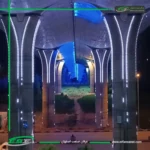 Lighting of Ammar Yasir Bridge