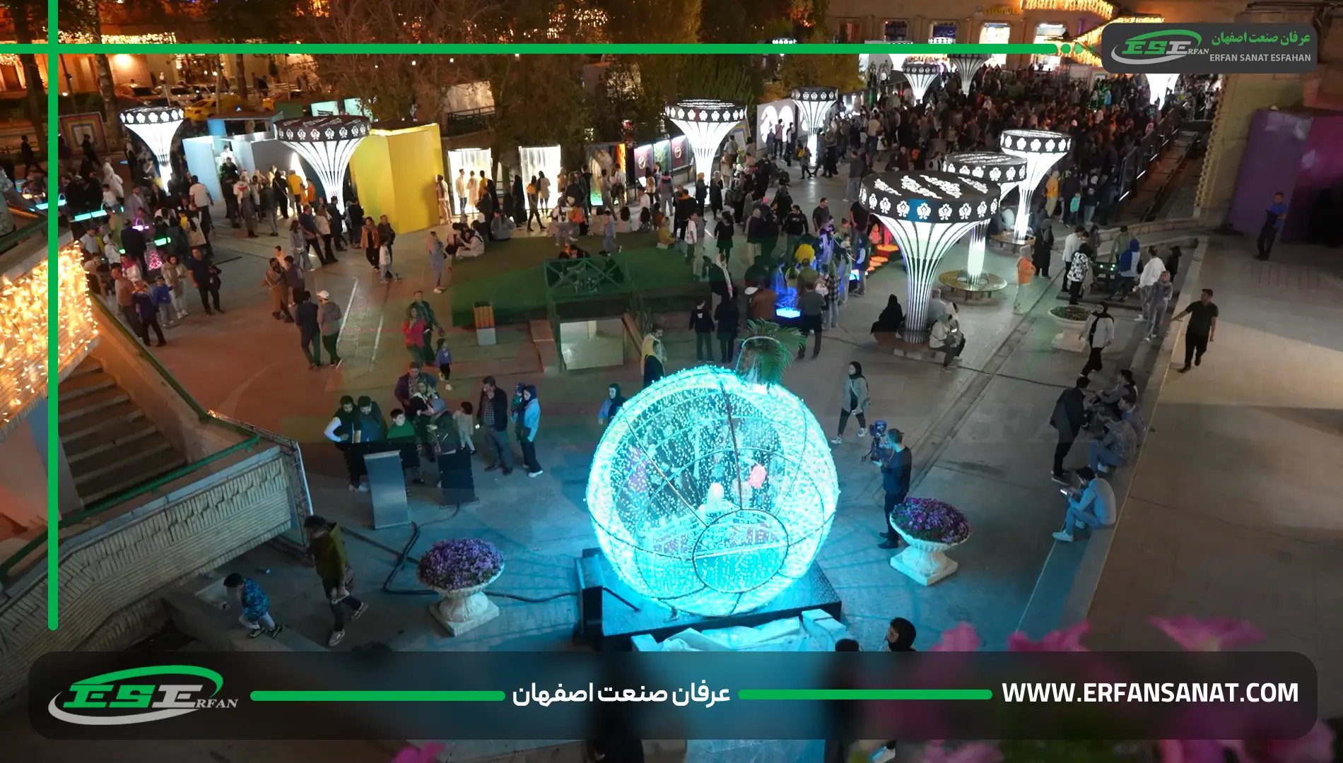عکس نمای بالا از بازیکده
