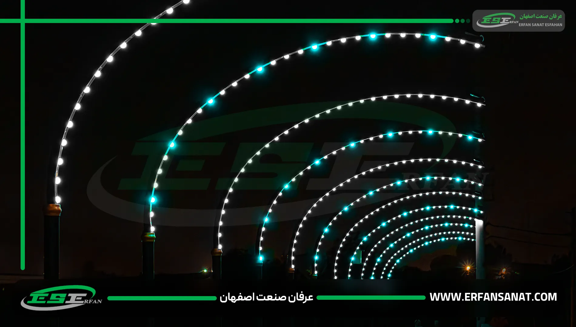 افکت‌های نوری رنگی