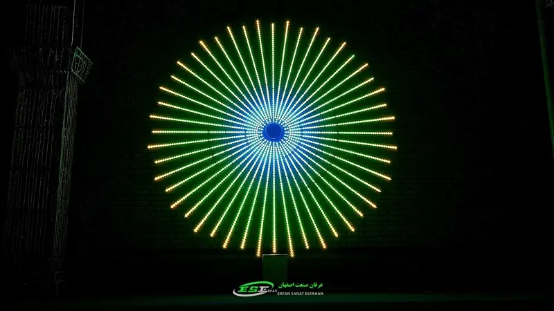 سان لایت 48 پر در حال نمایش افکت های نوری