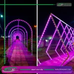 تونل نوری فول‌کالر در استان خوزستان