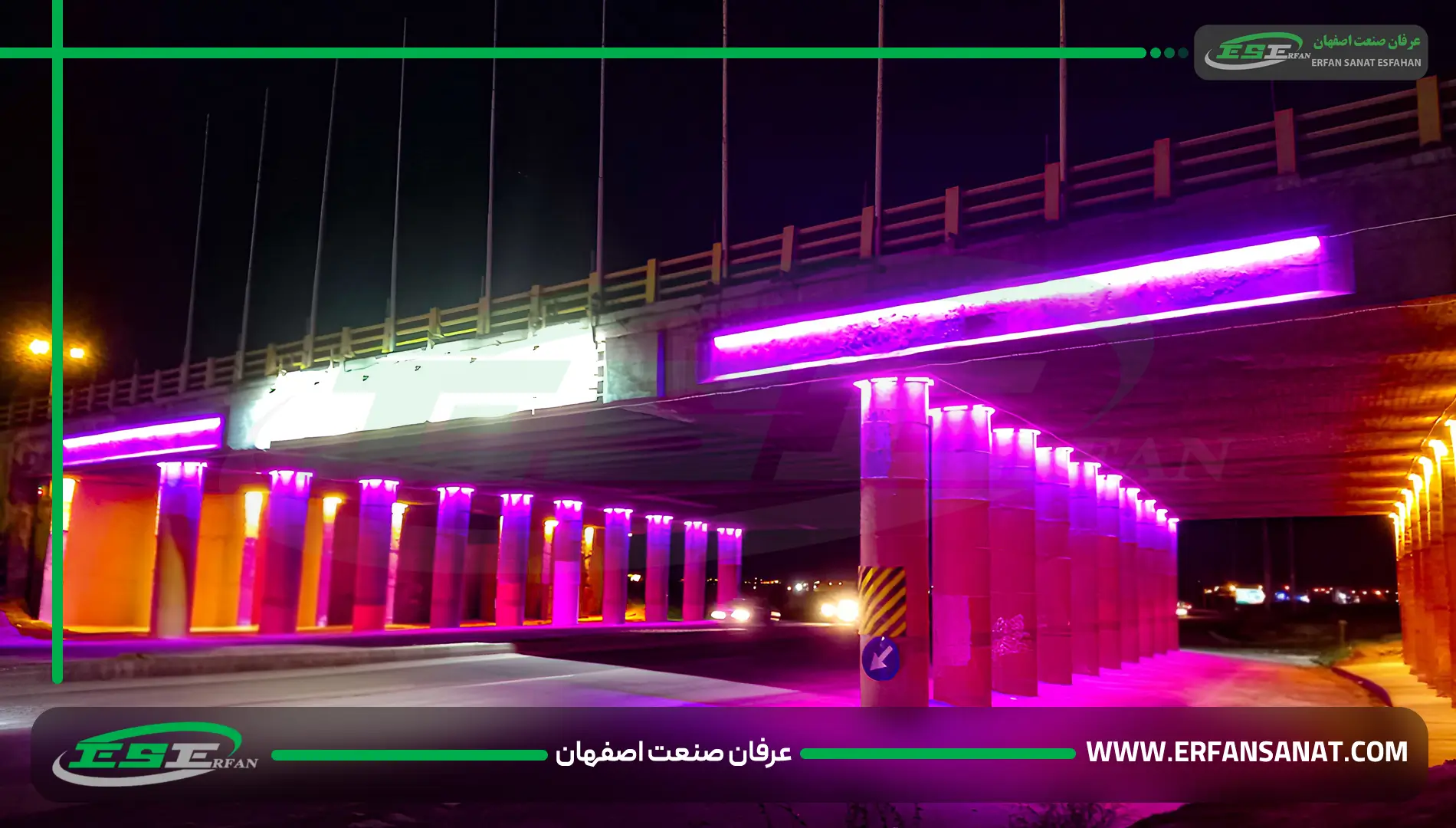 إضاءة الجسور