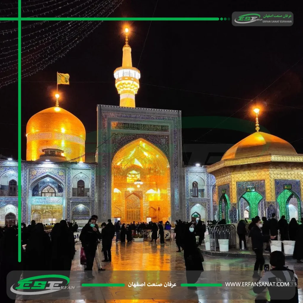 نورپردازی حرم امام رضا