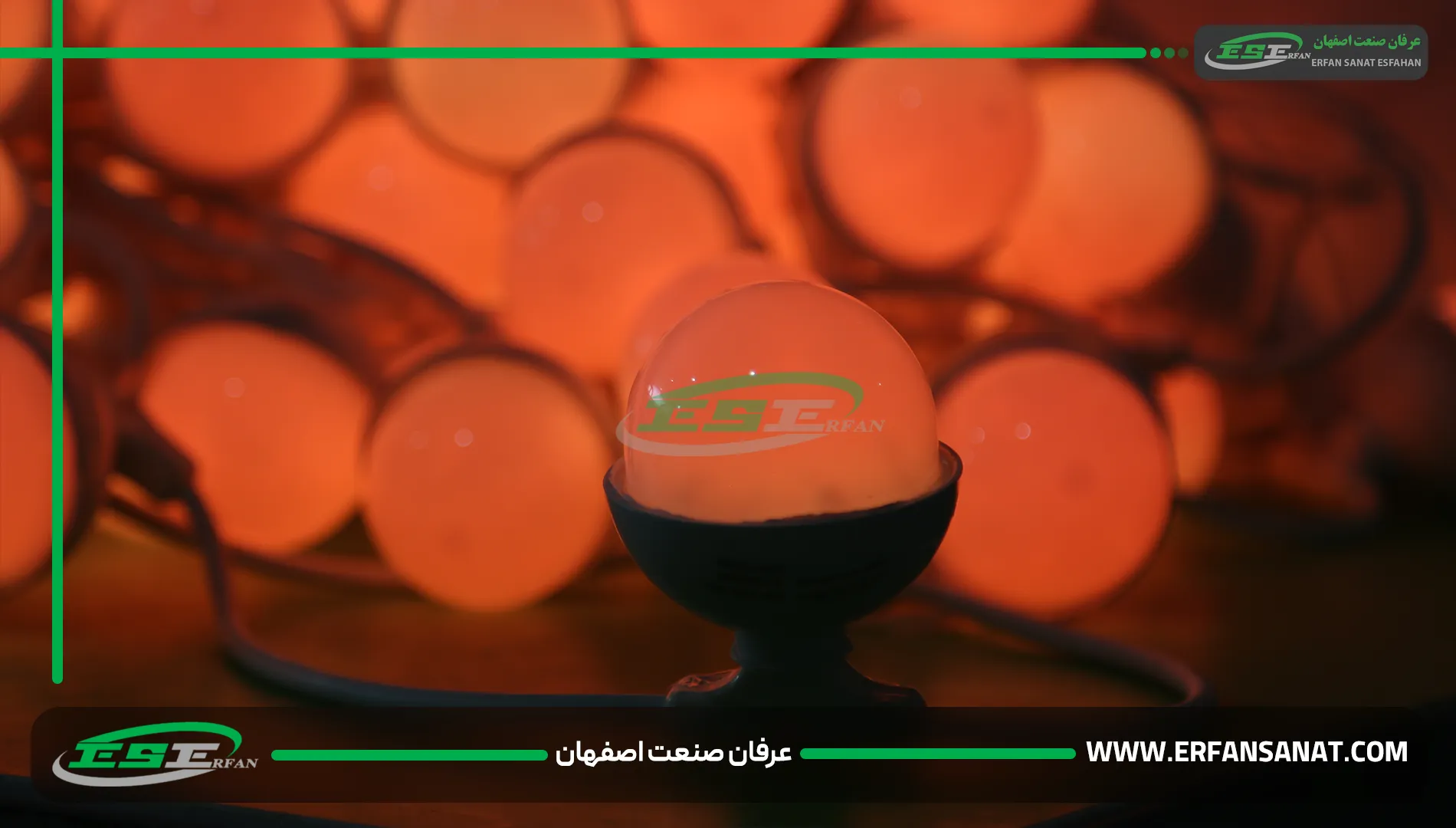 ریسه LED فندقی هفت رنگ